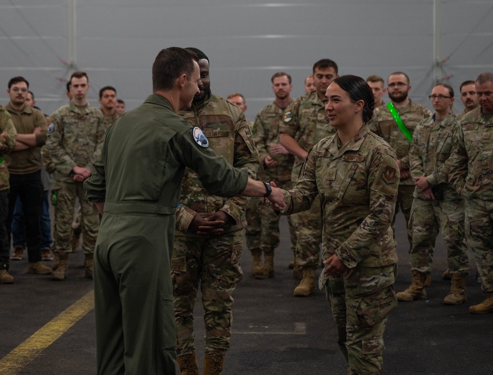 Airmen highlighted for dedication and achievements at AT 25