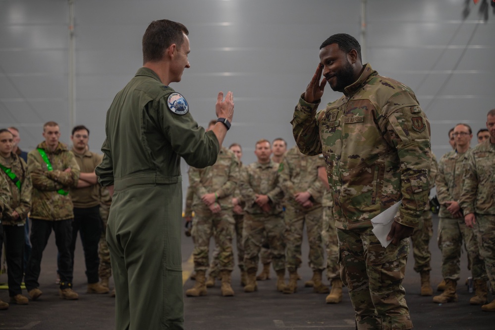 Airmen highlighted for dedication and achievements at AT 25