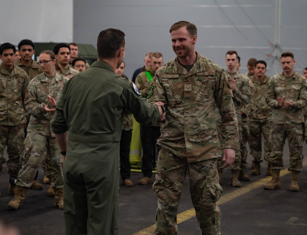 Airmen highlighted for dedication and achievements at AT 25