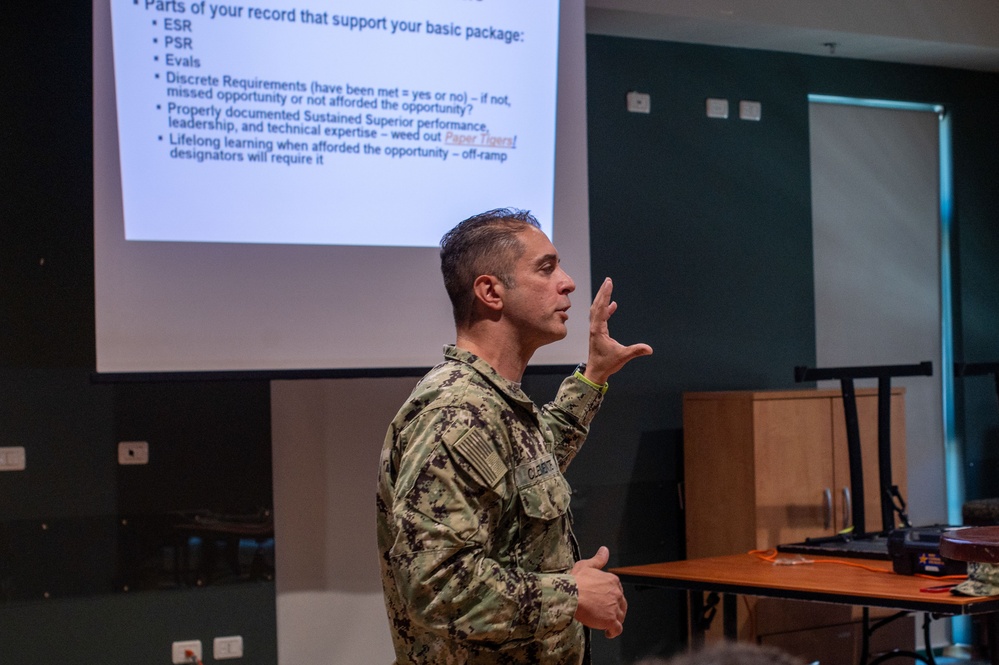 Chief Warrant Officer/Line Duty Officer Brief on NAS Sigonella