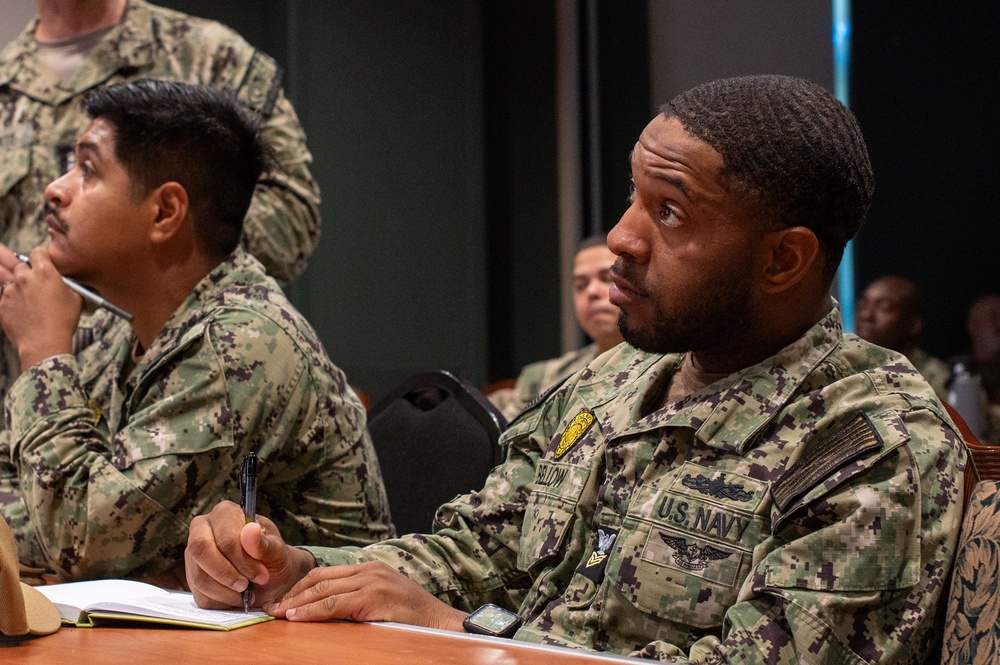 Chief Warrant Officer/Line Duty Officer Brief on NAS Sigonella