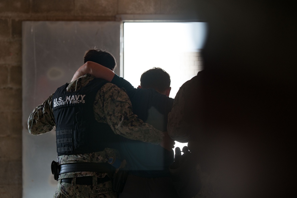 Naval Station Rota Security Personnel Participate in Hostage Situation Training Exercise