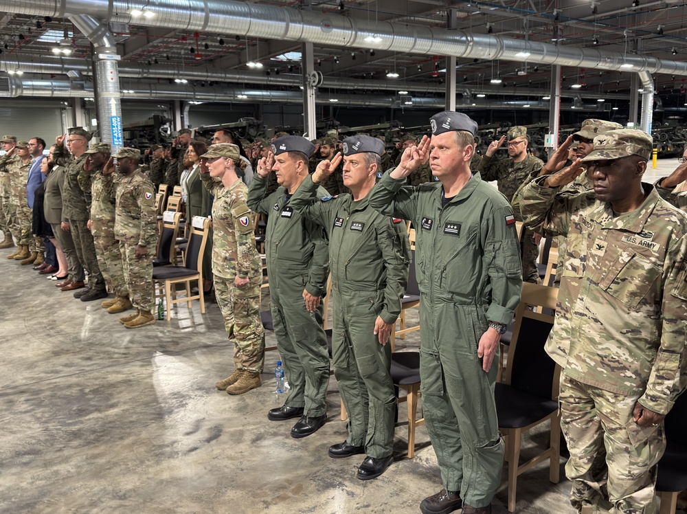 AFSBn-Poland changes leadership at the Army’s newest, most modern APS worksite