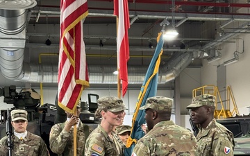 AFSBn-Poland changes leadership at the Army’s newest, most modern APS worksite