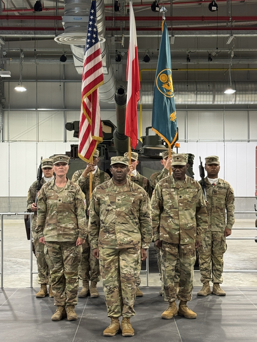 AFSBn-Poland changes leadership at the Army’s newest, most modern APS worksite