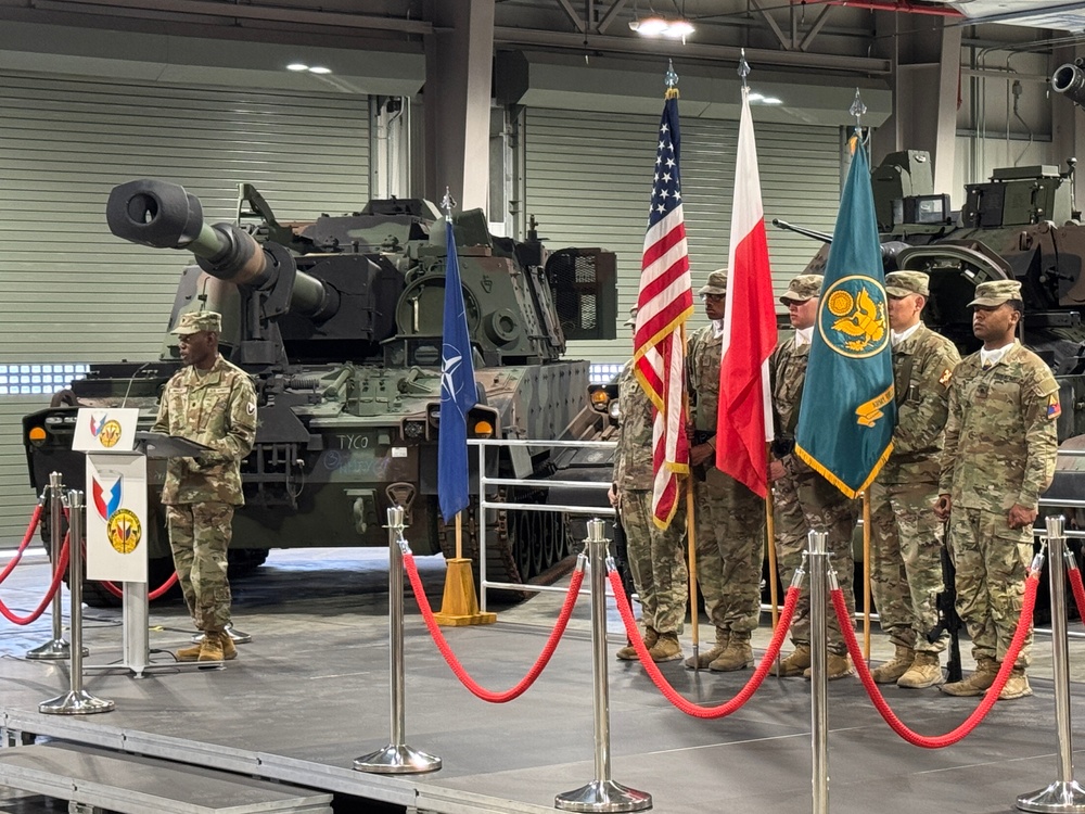 AFSBn-Poland changes leadership at the Army’s newest, most modern APS worksite