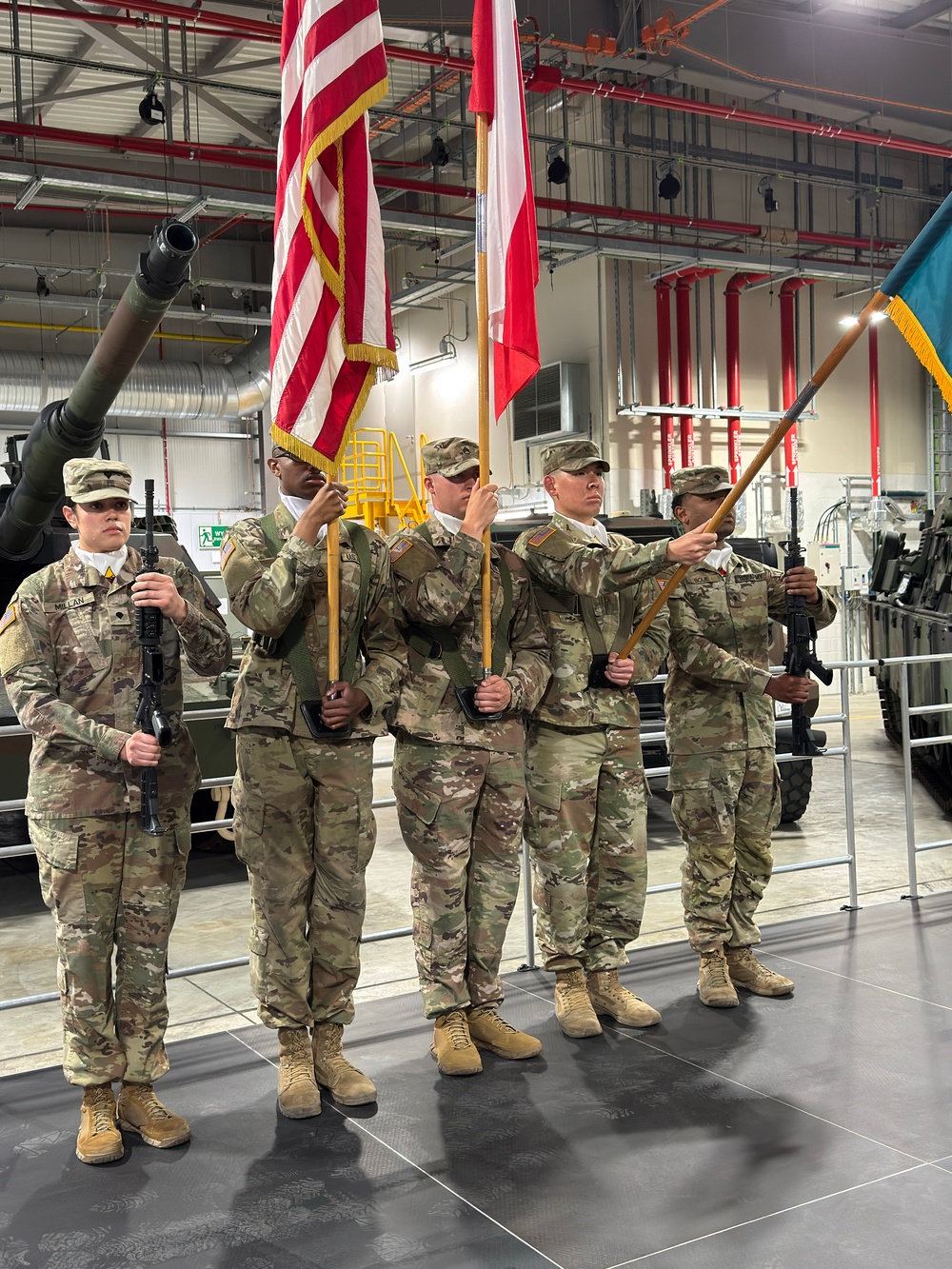 AFSBn-Poland changes leadership at the Army’s newest, most modern APS worksite
