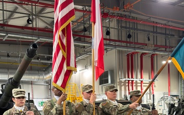 AFSBn-Poland changes leadership at the Army’s newest, most modern APS worksite