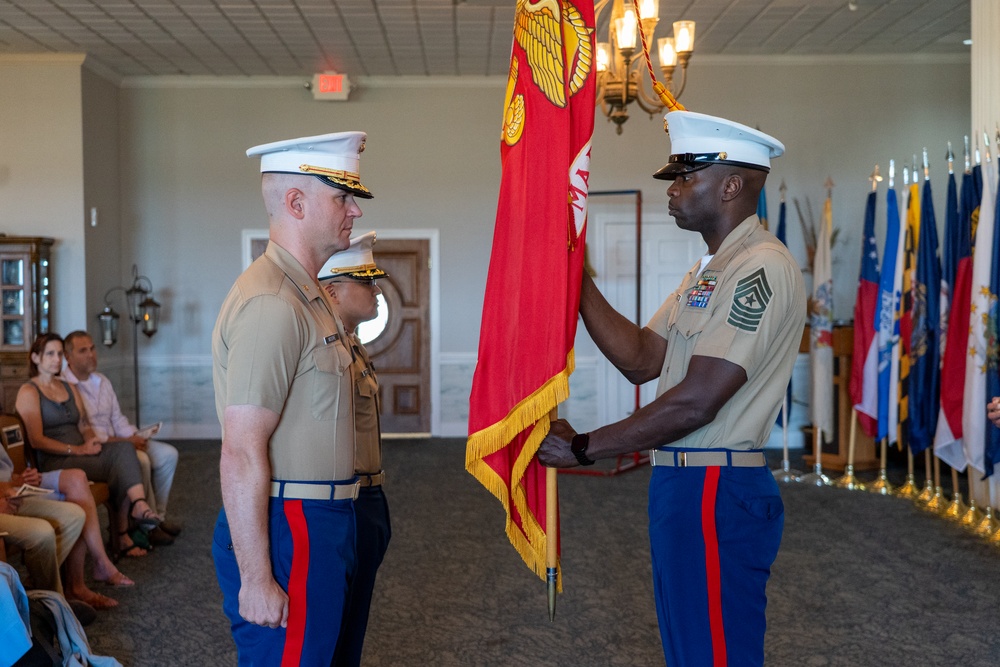 Recruiting Station Jacksonville Change of Command Ceremony