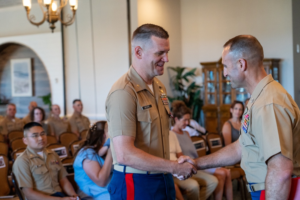 Recruiting Station Jacksonville Change of Command Ceremony