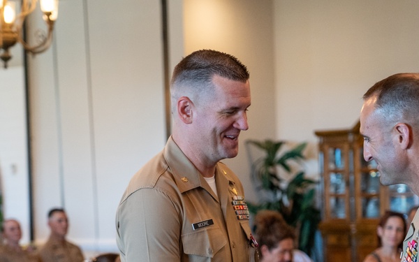 Recruiting Station Jacksonville Change of Command Ceremony