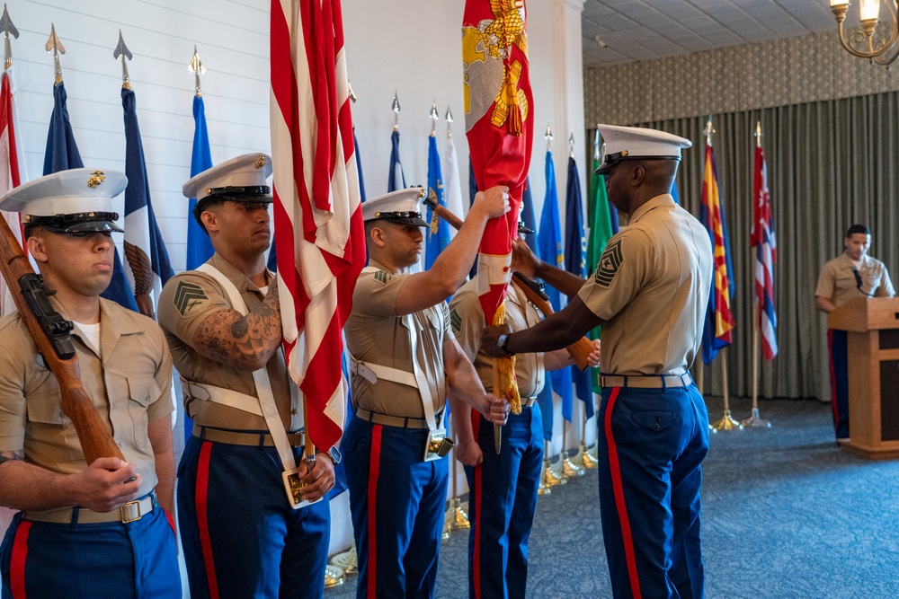 Recruiting Station Jacksonville Change of Command Ceremony