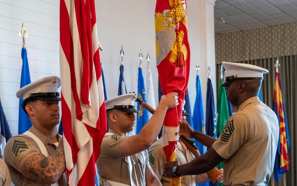 Recruiting Station Jacksonville Change of Command Ceremony