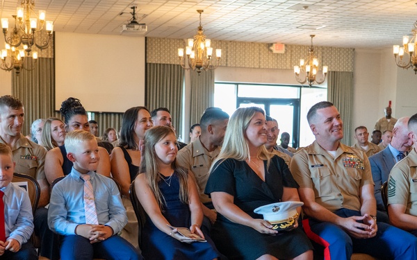 Recruiting Station Jacksonville Change of Command Ceremony