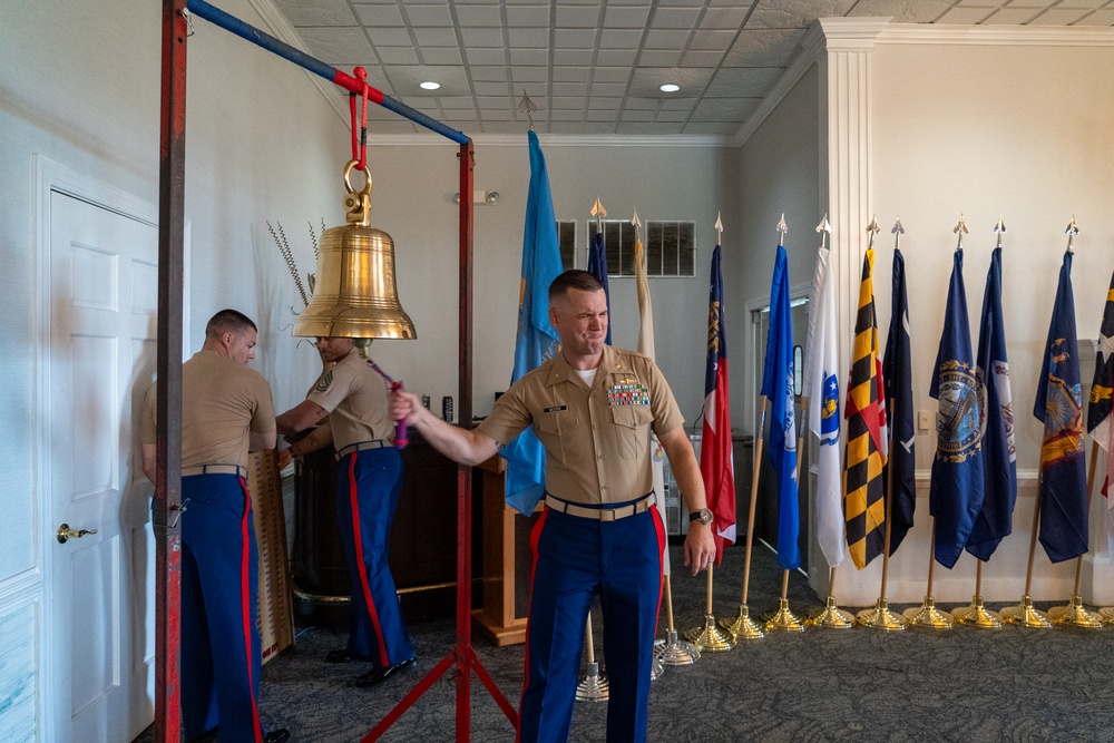 Recruiting Station Jacksonville Change of Command Ceremony