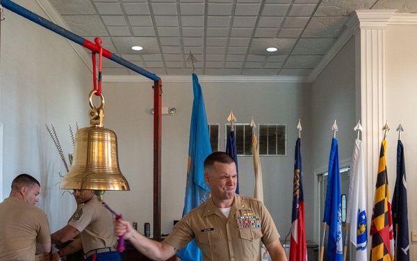 Recruiting Station Jacksonville Change of Command Ceremony