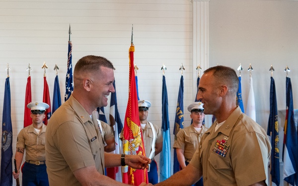 Recruiting Station Jacksonville Change of Command Ceremony