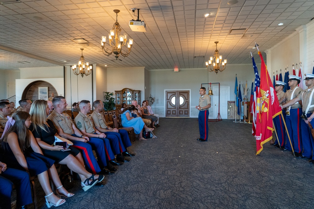 Recruiting Station Jacksonville Change of Command Ceremony