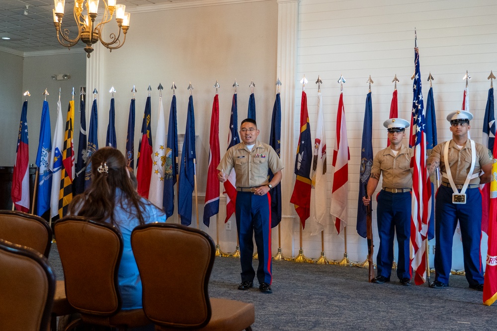 Recruiting Station Jacksonville Change of Command Ceremony