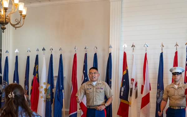 Recruiting Station Jacksonville Change of Command Ceremony