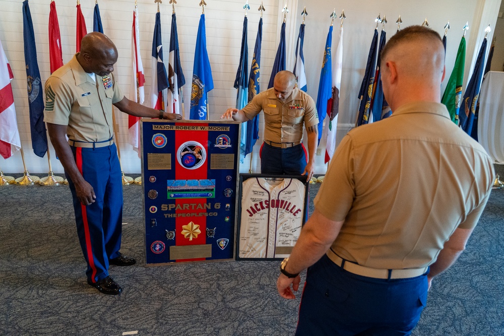 Recruiting Station Jacksonville Change of Command Ceremony