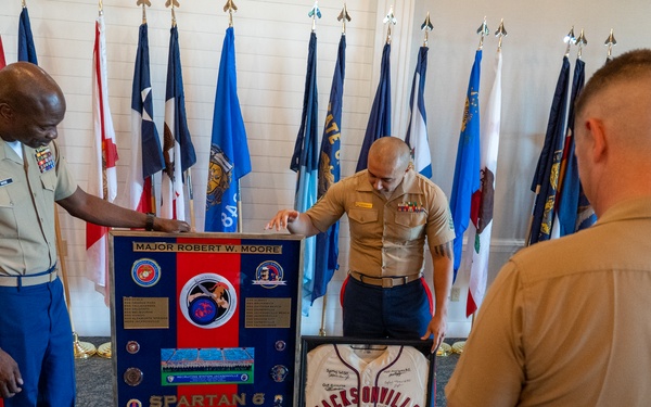 Recruiting Station Jacksonville Change of Command Ceremony