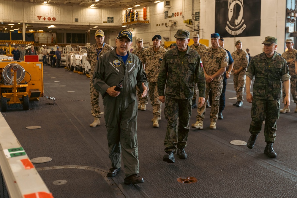 Finnish Defence Force Visits Ford