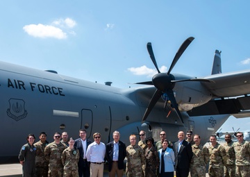 CODEL representatives engage with USAFE-AFAFRICA members, mission