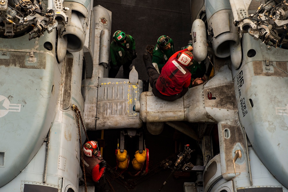 Vinson's Deployment