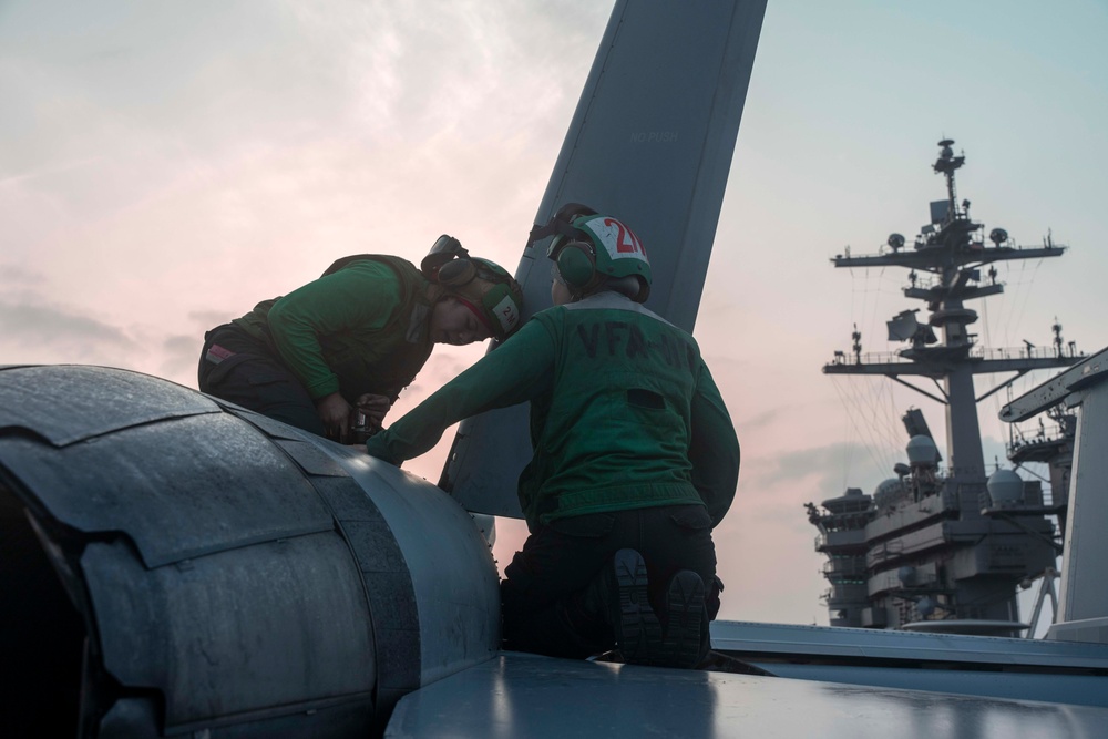 Vinson’s Deployment