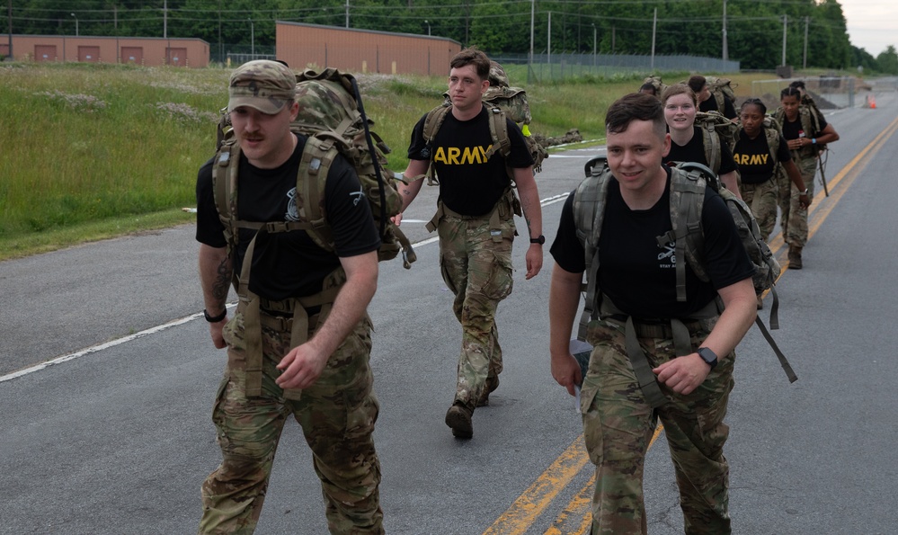 Soldiers Complete the Atkins Climb Event of the Maj. Gen. Lloyd E. Jones Ruck Challenge