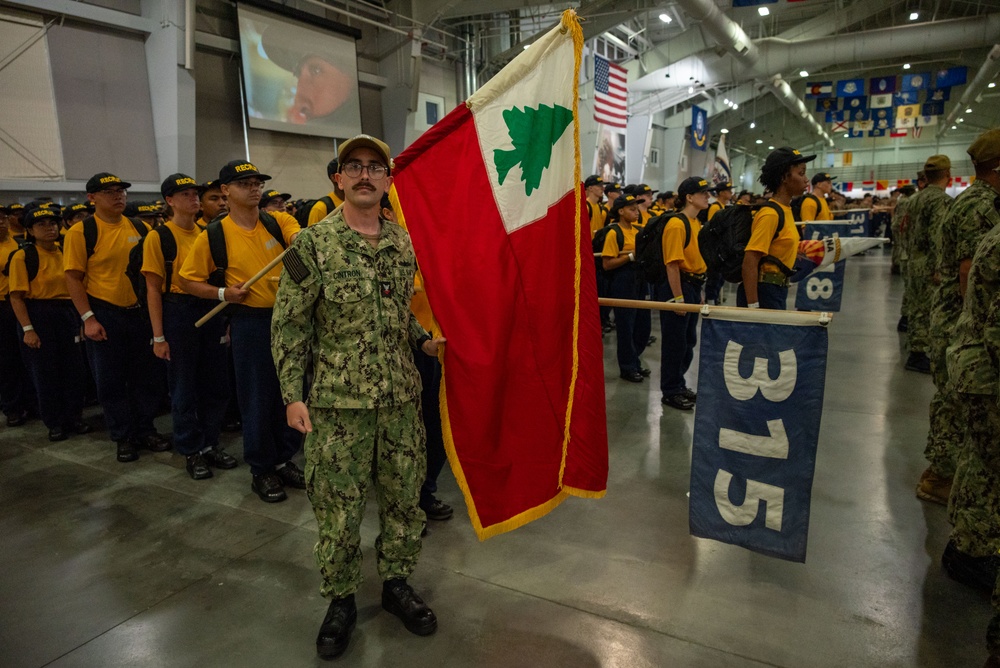 NTAG NEW ENGLAND ATTENDS COMMISSIONING CEREMONY AT RECRUIT TRAINING COMMAND