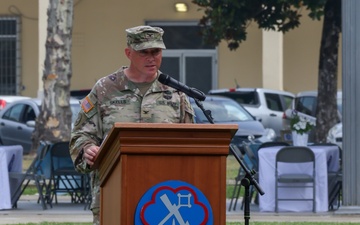 207th MIB-T holds brigade change of command ceremony
