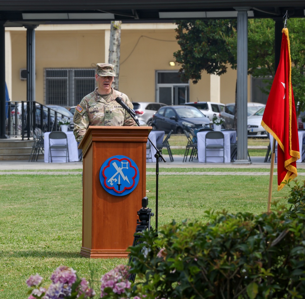 207th MIB-T holds brigade change of command ceremony