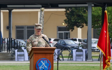 207th MIB-T holds brigade change of command ceremony