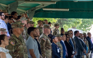 207th MIB-T holds brigade change of command ceremony