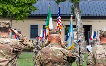 207th MIB-T holds brigade change of command ceremony