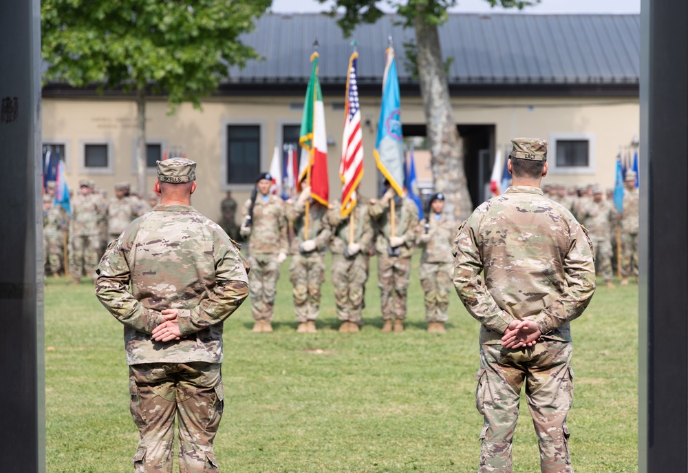 207th MIB-T holds brigade change of command ceremony