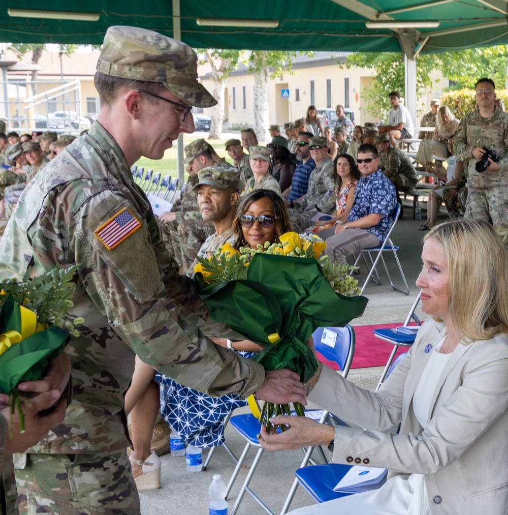 207th MIB-T holds brigade change of command ceremony