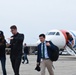 DHS Secretary Kristi Noem meets Coast Guard Air Station Detroit personnel for area flight in Detroit