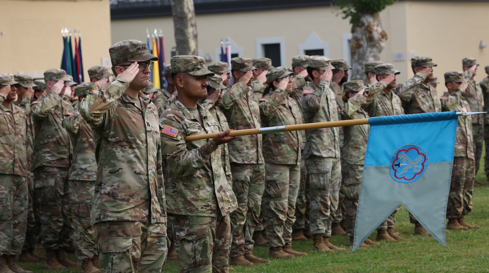 207th MIB-T holds brigade change of command ceremony