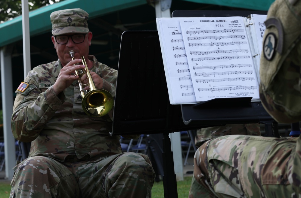207th MIB-T holds brigade change of command ceremony