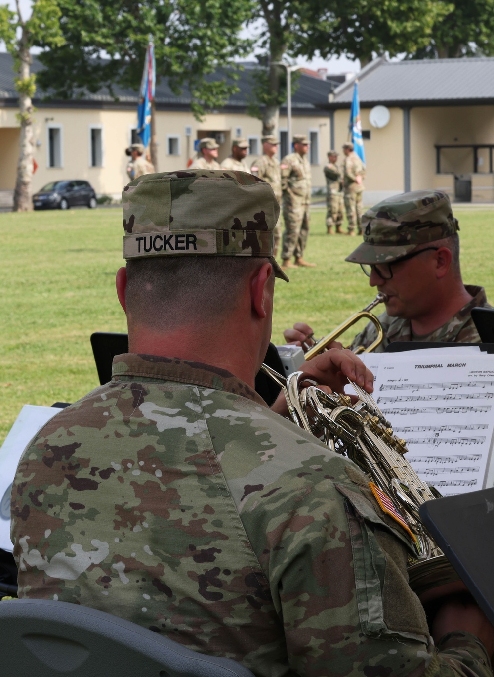 207th MIB-T holds brigade change of command ceremony