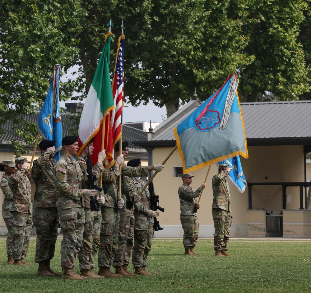 207th MIB-T holds brigade change of command ceremony
