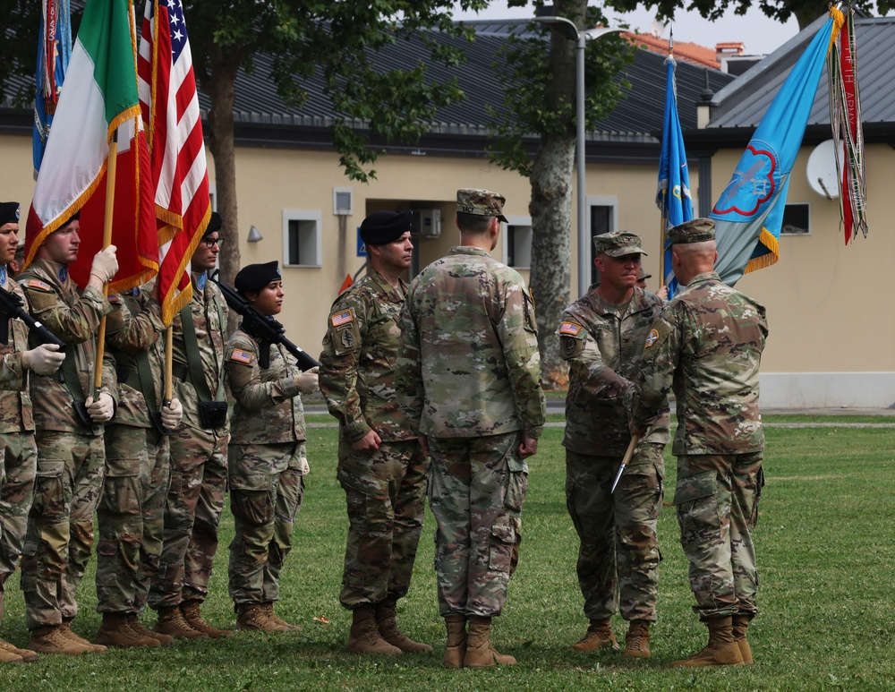 207th MIB-T holds brigade change of command ceremony