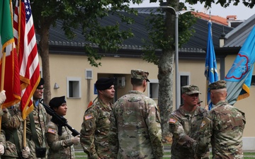 207th MIB-T holds brigade change of command ceremony