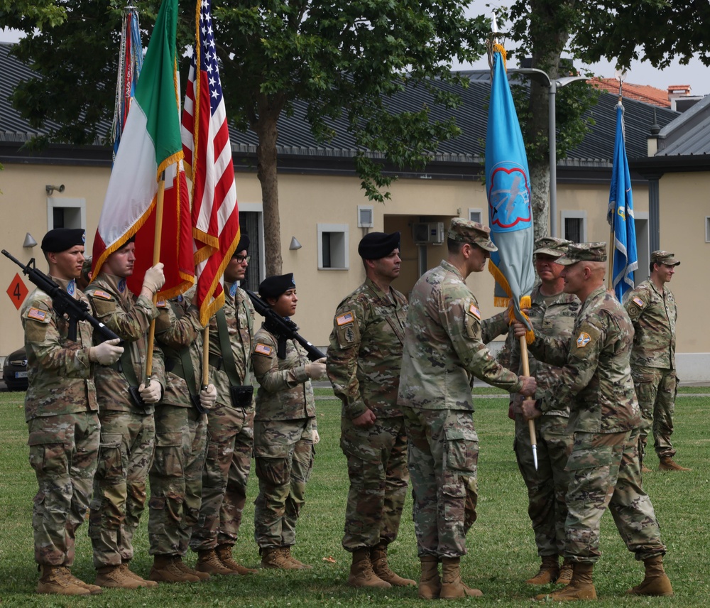 207th MIB-T holds brigade change of command ceremony
