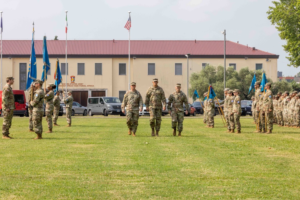 207th MIB-T holds brigade change of command ceremony