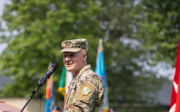 207th MIB-T holds brigade change of command ceremony