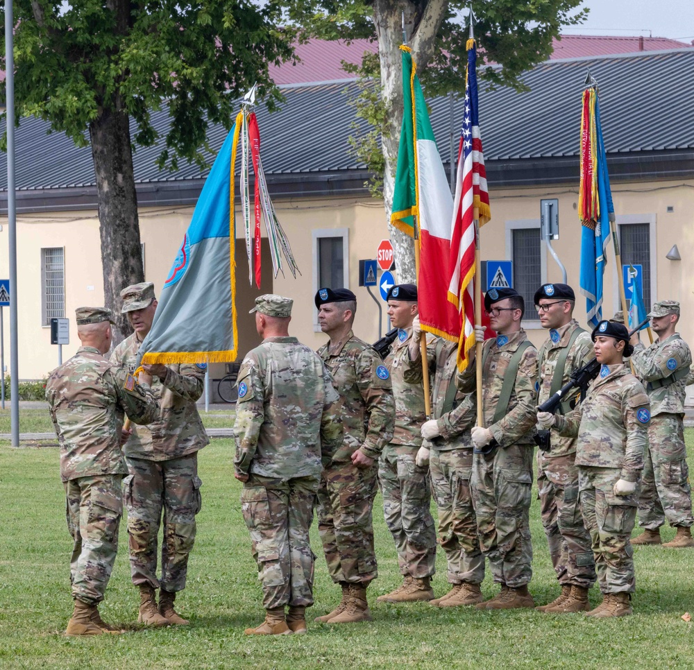207th MIB-T holds brigade change of command ceremony